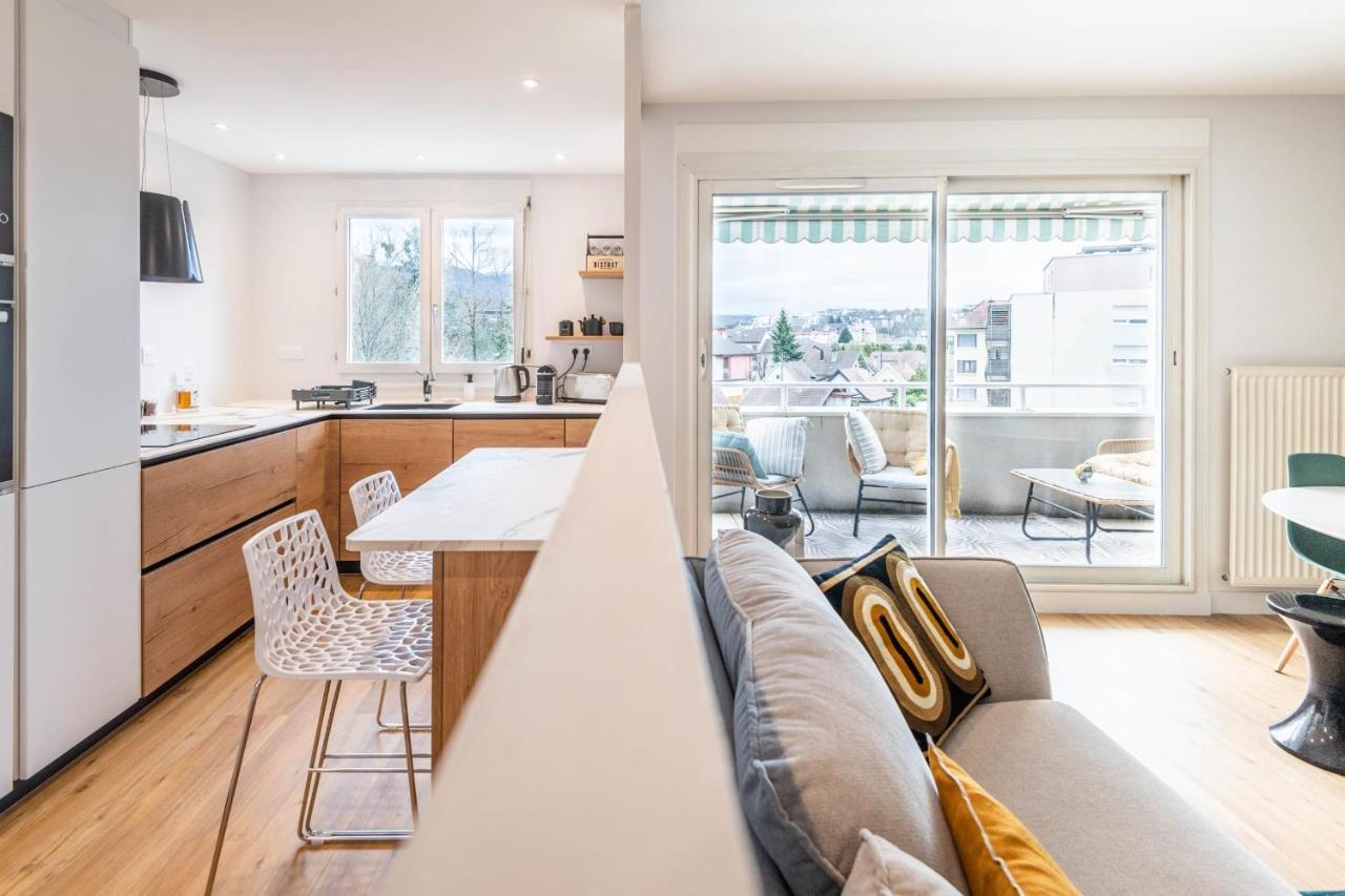 Ferienwohnung Florentine Furnished Flat Annecy Exterior foto